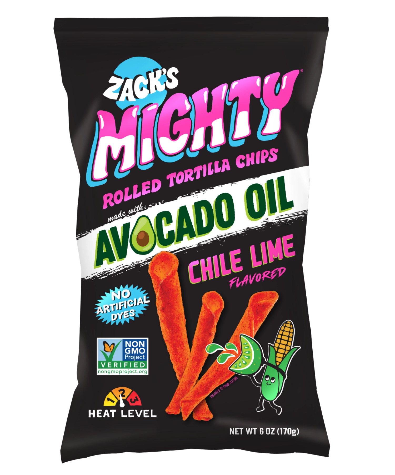 Chile Lime Rolled Chips bag