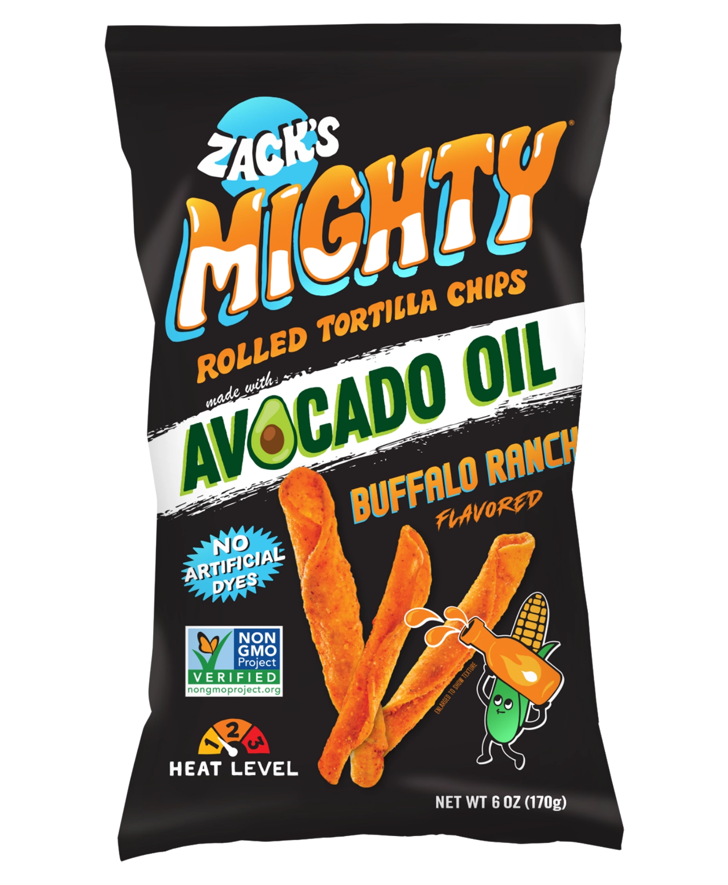 Buffalo Ranch Rolled Chips bag